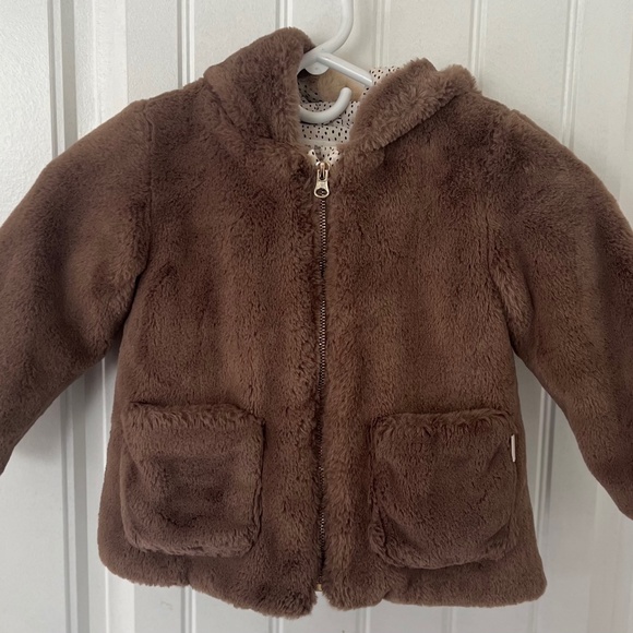 Zara Other - Kids Zara Faux Fur Coat 2/3T